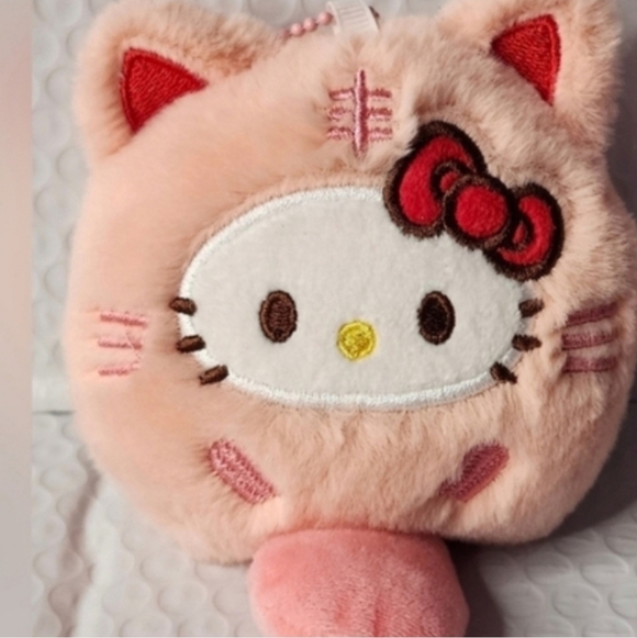 Sanrio Accessories - Sanrio Hello Kitty Cat Costume Plush Keychain Bag Charm NWOT